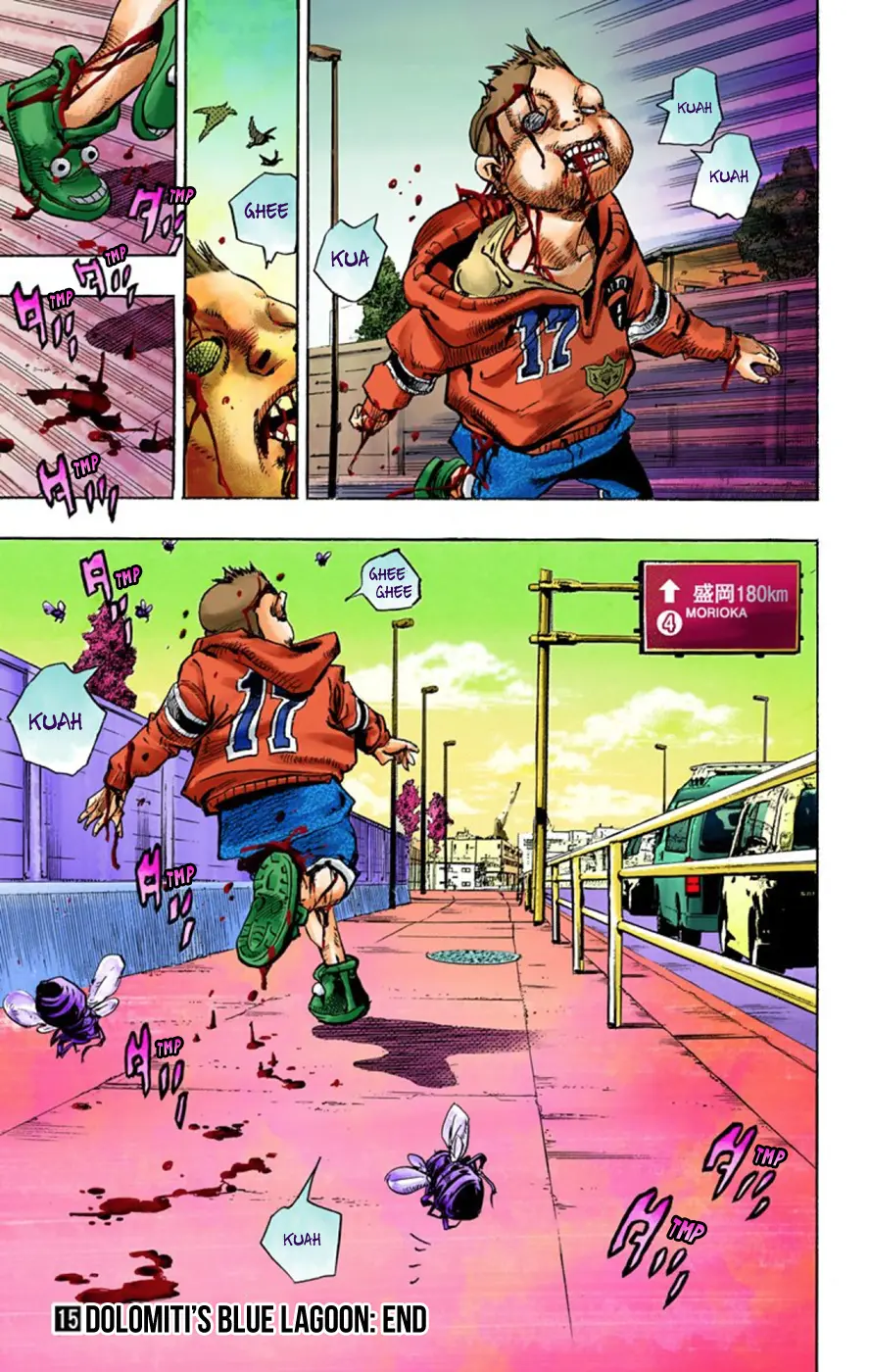 JoJo's Bizarre Adventure, Part 8: JoJolion Colored Manga, chapter 62, page 39