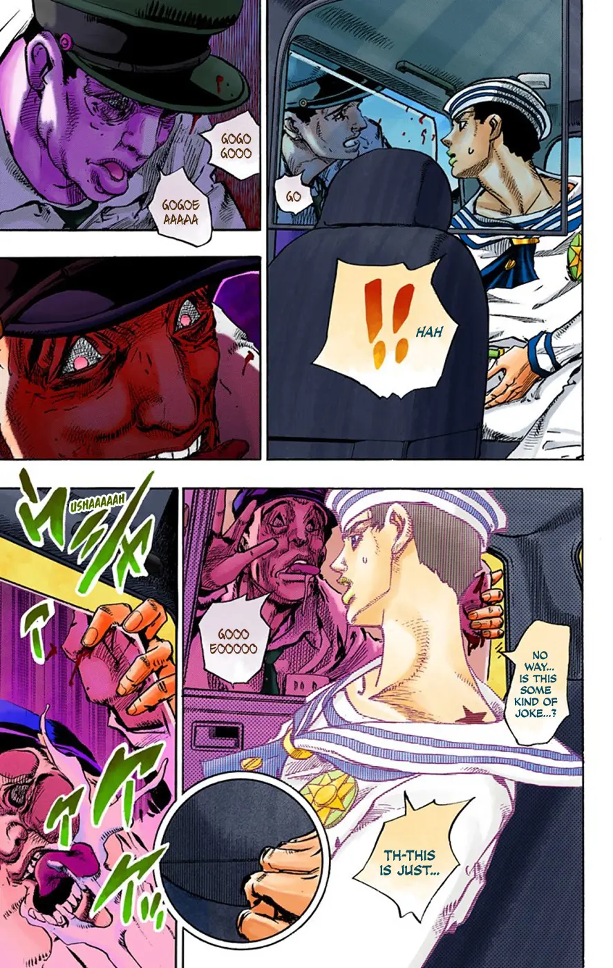 JoJo's Bizarre Adventure, Part 8: JoJolion Colored Manga, chapter 63, page 14