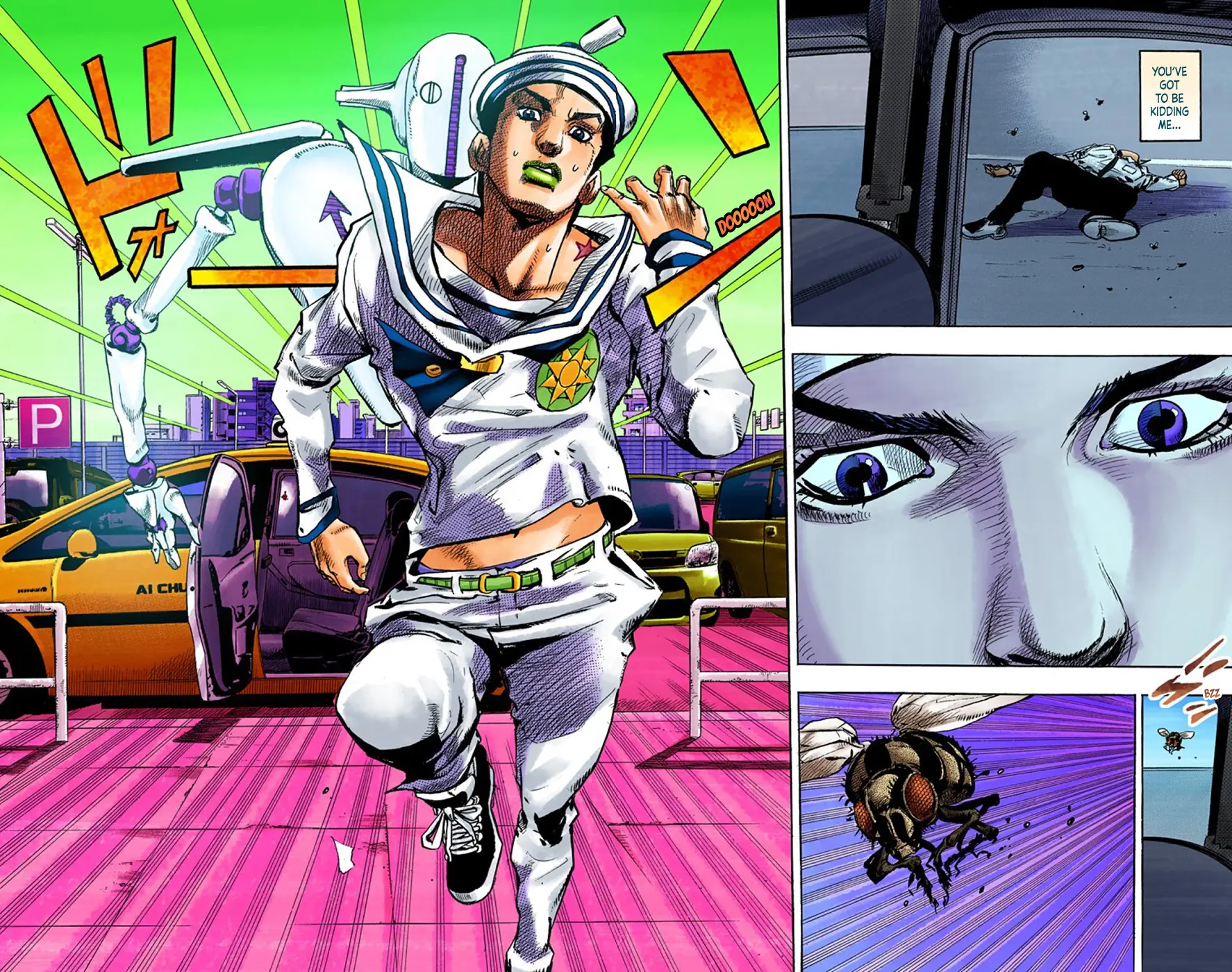JoJo's Bizarre Adventure, Part 8: JoJolion Colored Manga, chapter 63, page 17