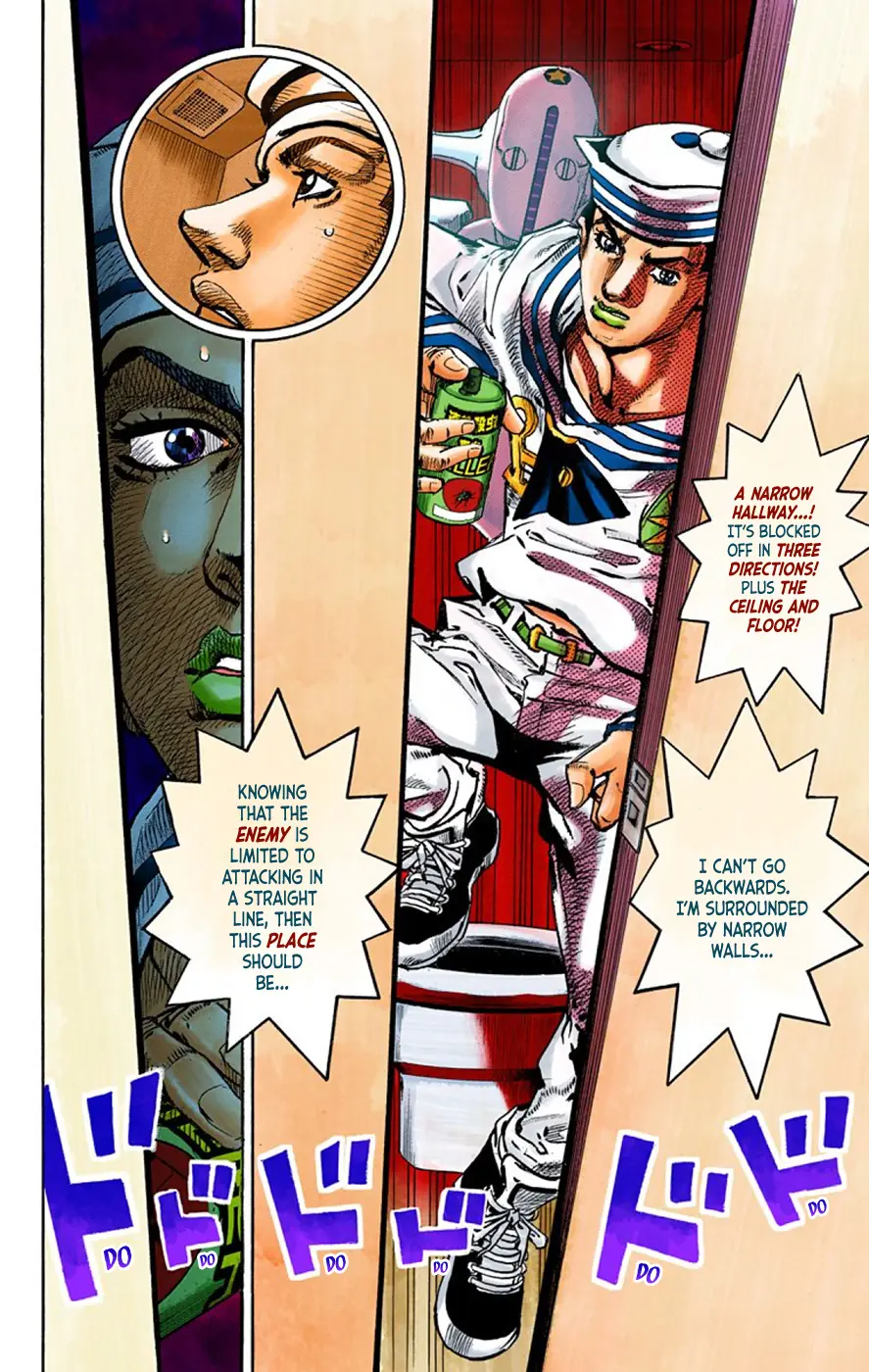 JoJo's Bizarre Adventure, Part 8: JoJolion Colored Manga, chapter 63, page 23