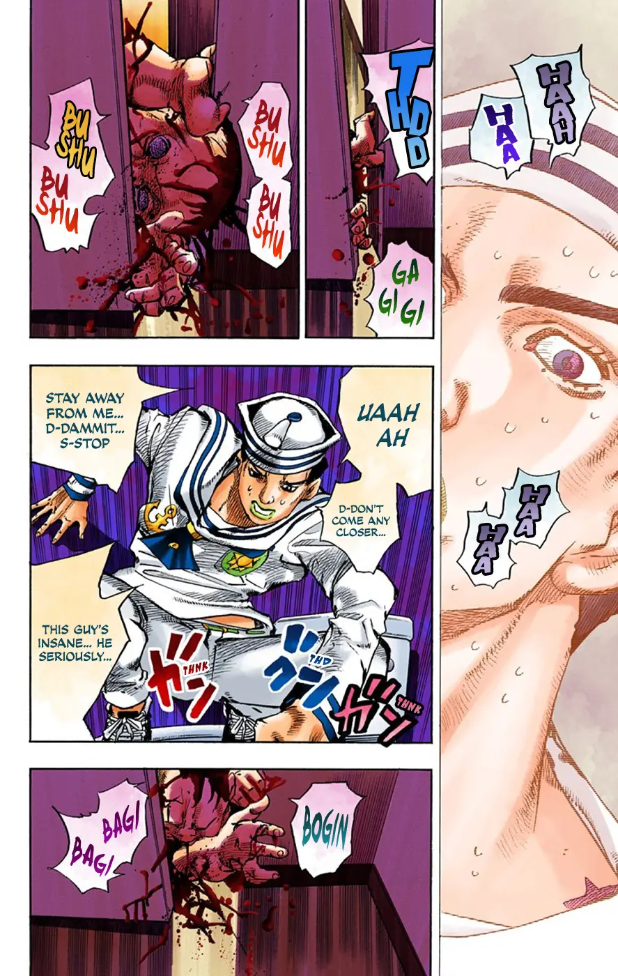 JoJo's Bizarre Adventure, Part 8: JoJolion Colored Manga, chapter 63, page 29