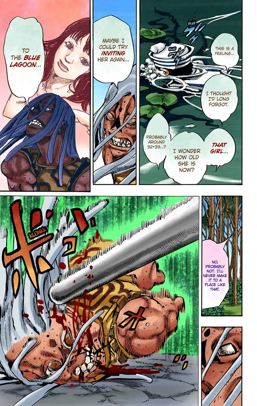 JoJo's Bizarre Adventure, Part 8: JoJolion Colored Manga, chapter 63, page 36