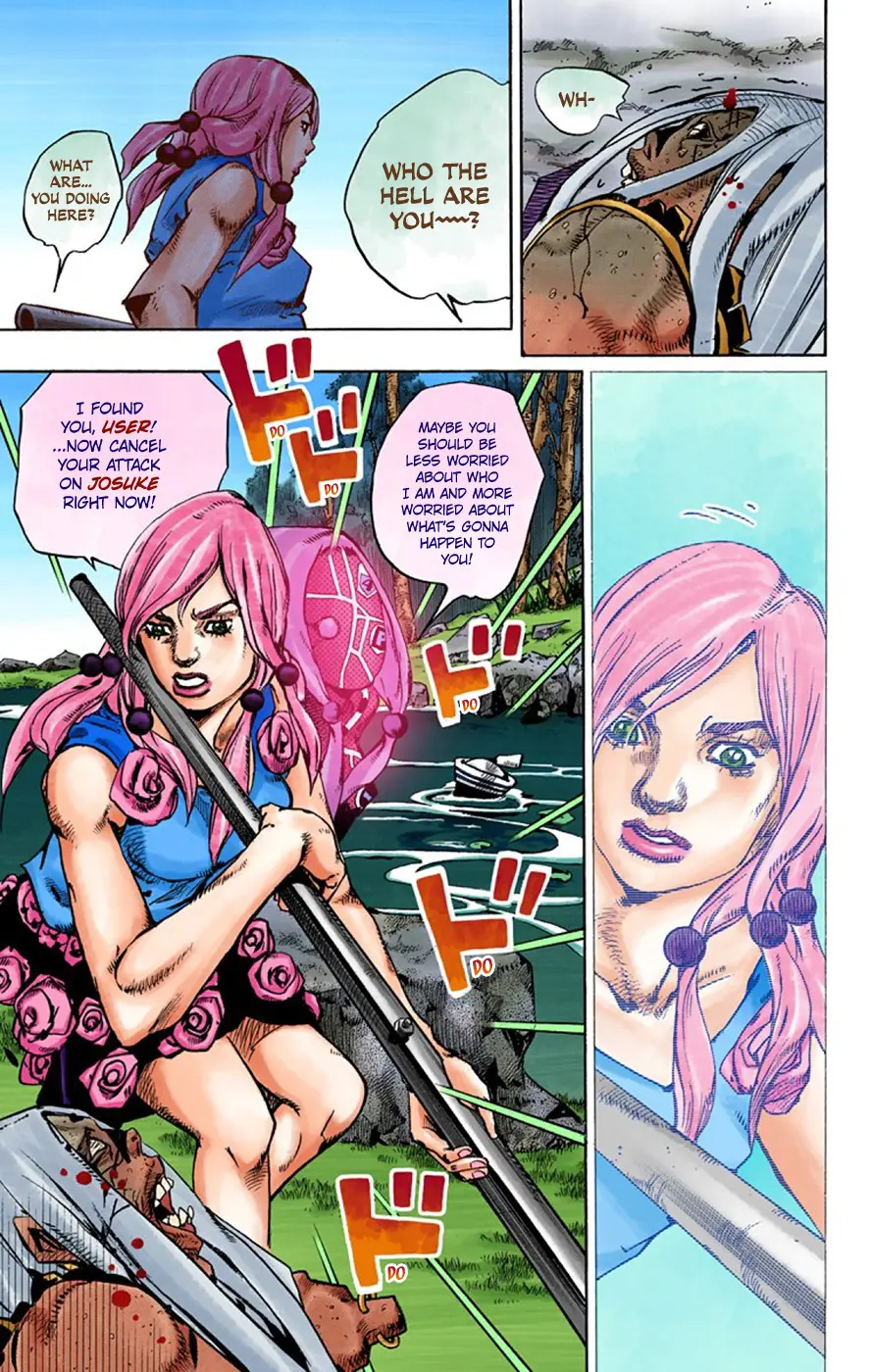 JoJo's Bizarre Adventure, Part 8: JoJolion Colored Manga, chapter 63, page 38