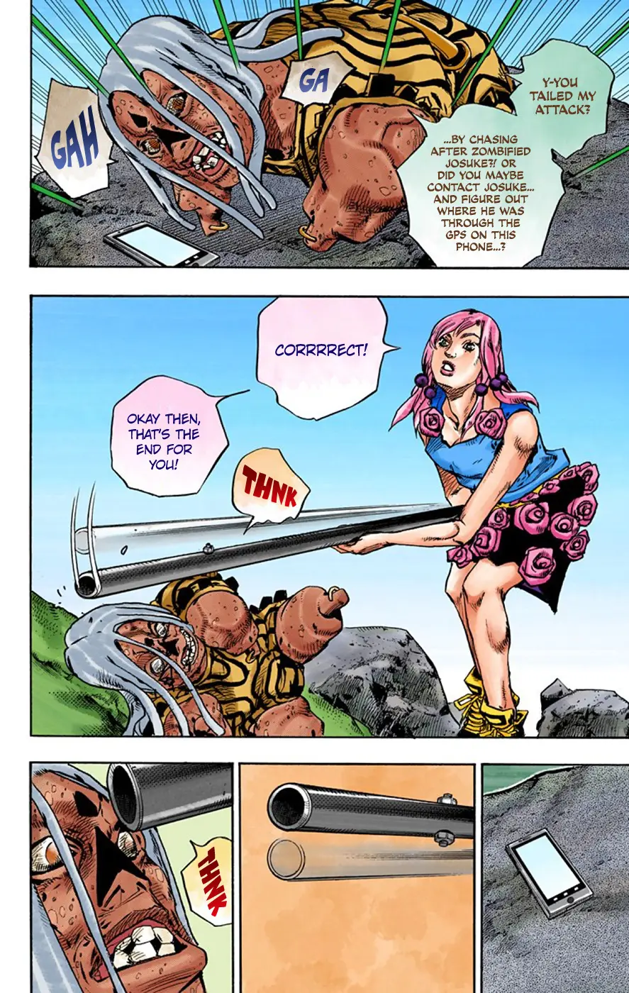 JoJo's Bizarre Adventure, Part 8: JoJolion Colored Manga, chapter 63, page 39