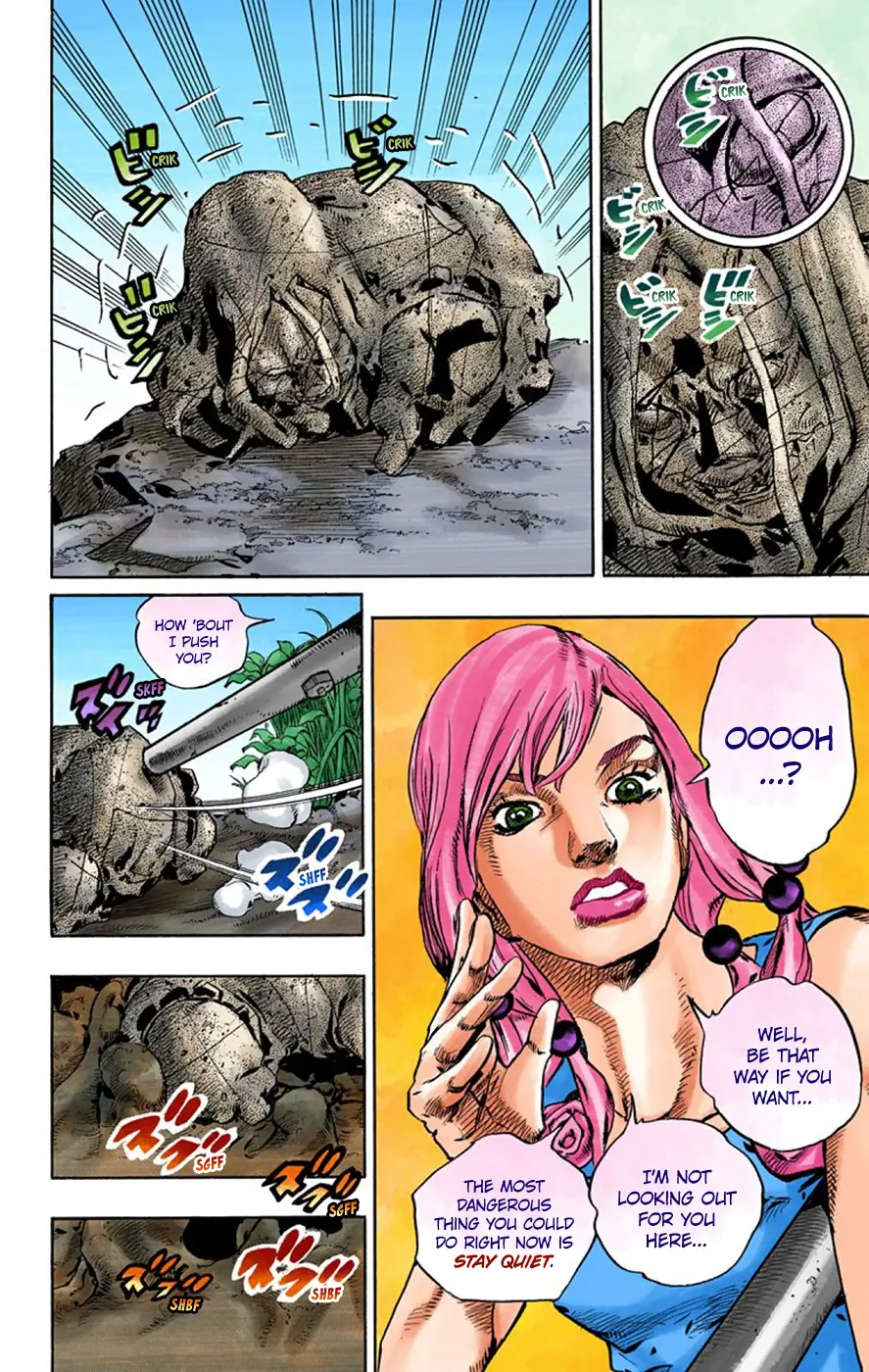JoJo's Bizarre Adventure, Part 8: JoJolion Colored Manga, chapter 63, page 41