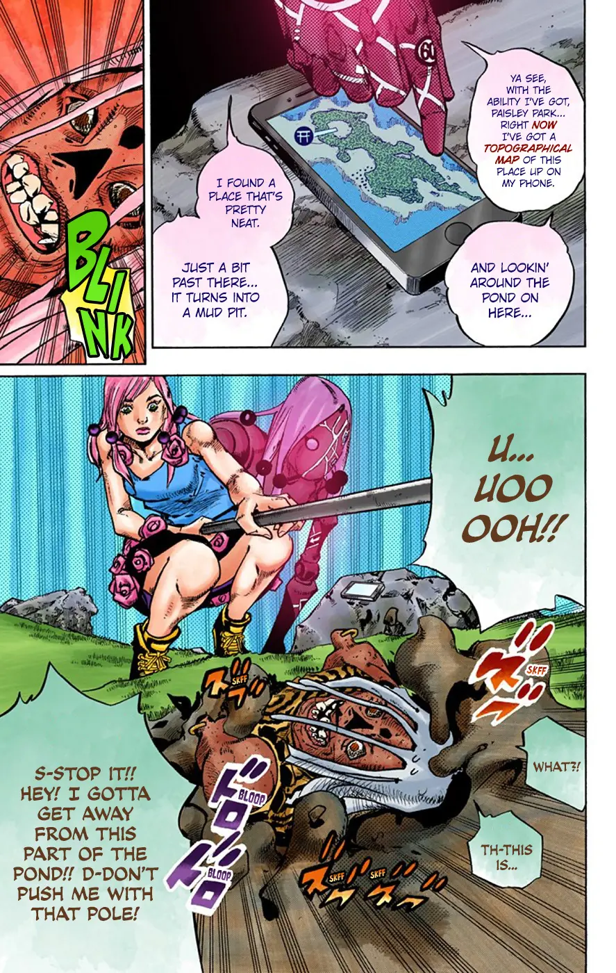 JoJo's Bizarre Adventure, Part 8: JoJolion Colored Manga, chapter 63, page 42