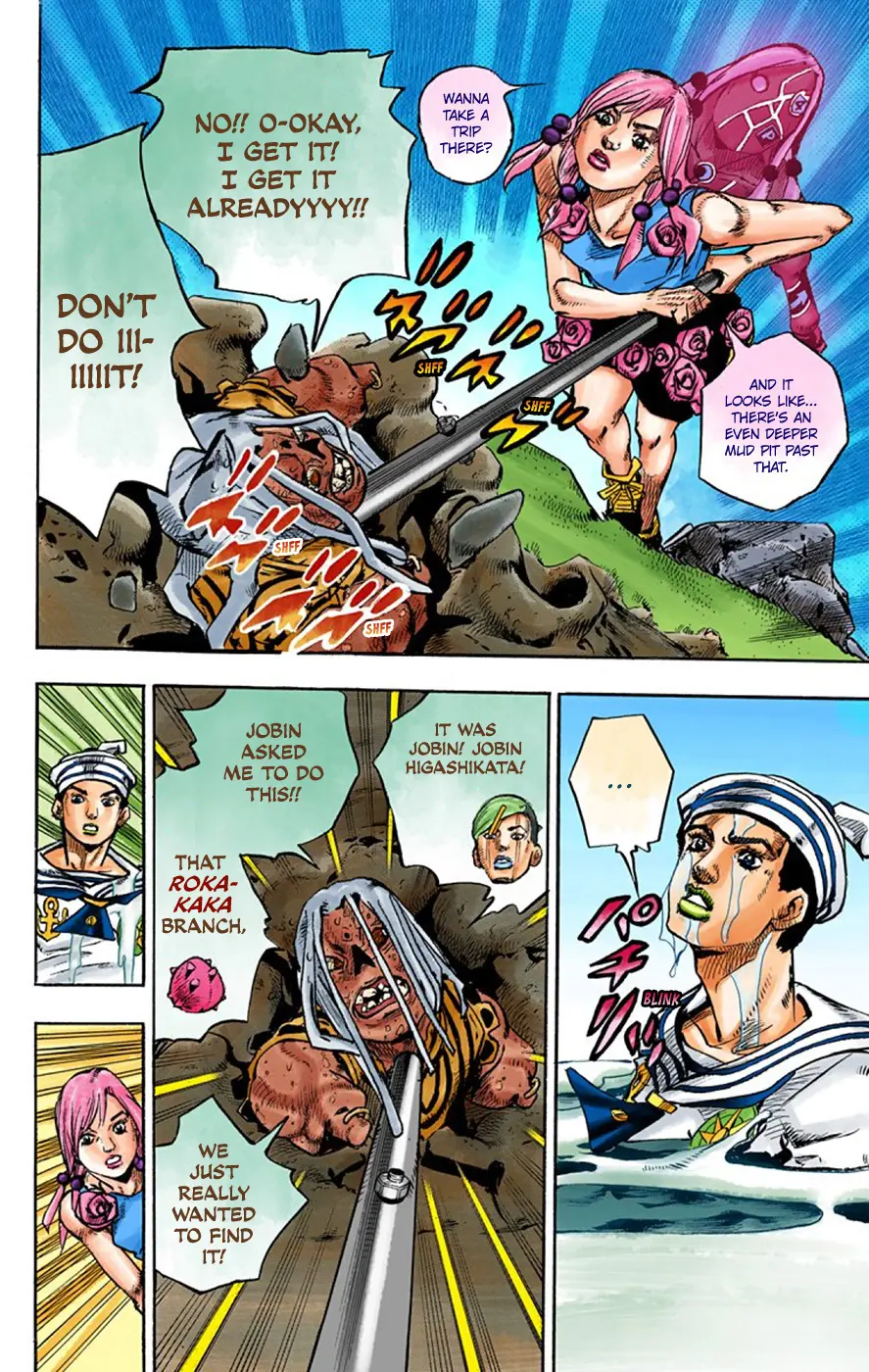 JoJo's Bizarre Adventure, Part 8: JoJolion Colored Manga, chapter 63, page 43