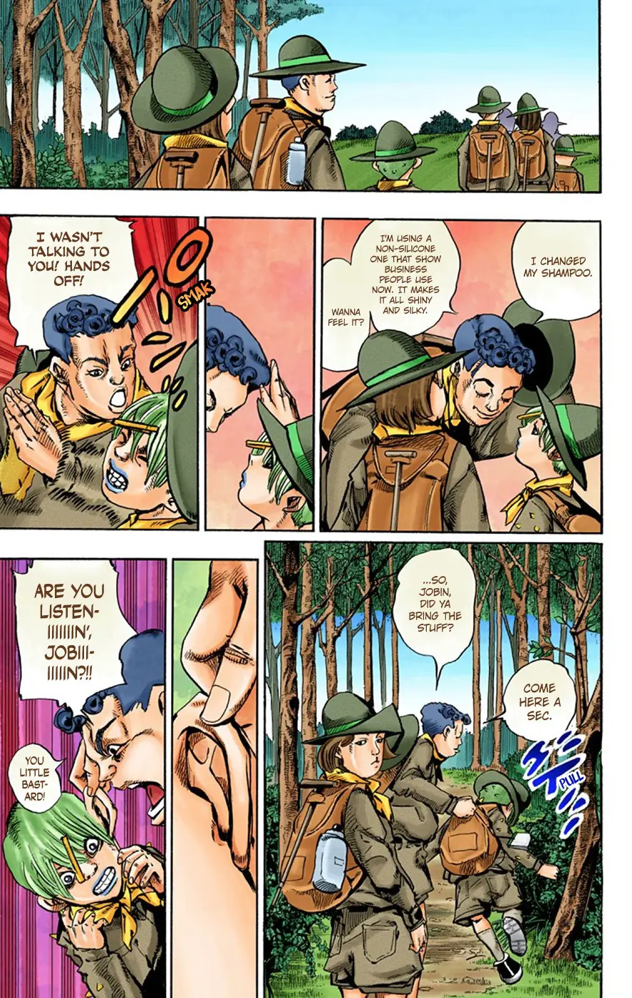 JoJo's Bizarre Adventure, Part 8: JoJolion Colored Manga, chapter 64, page 7