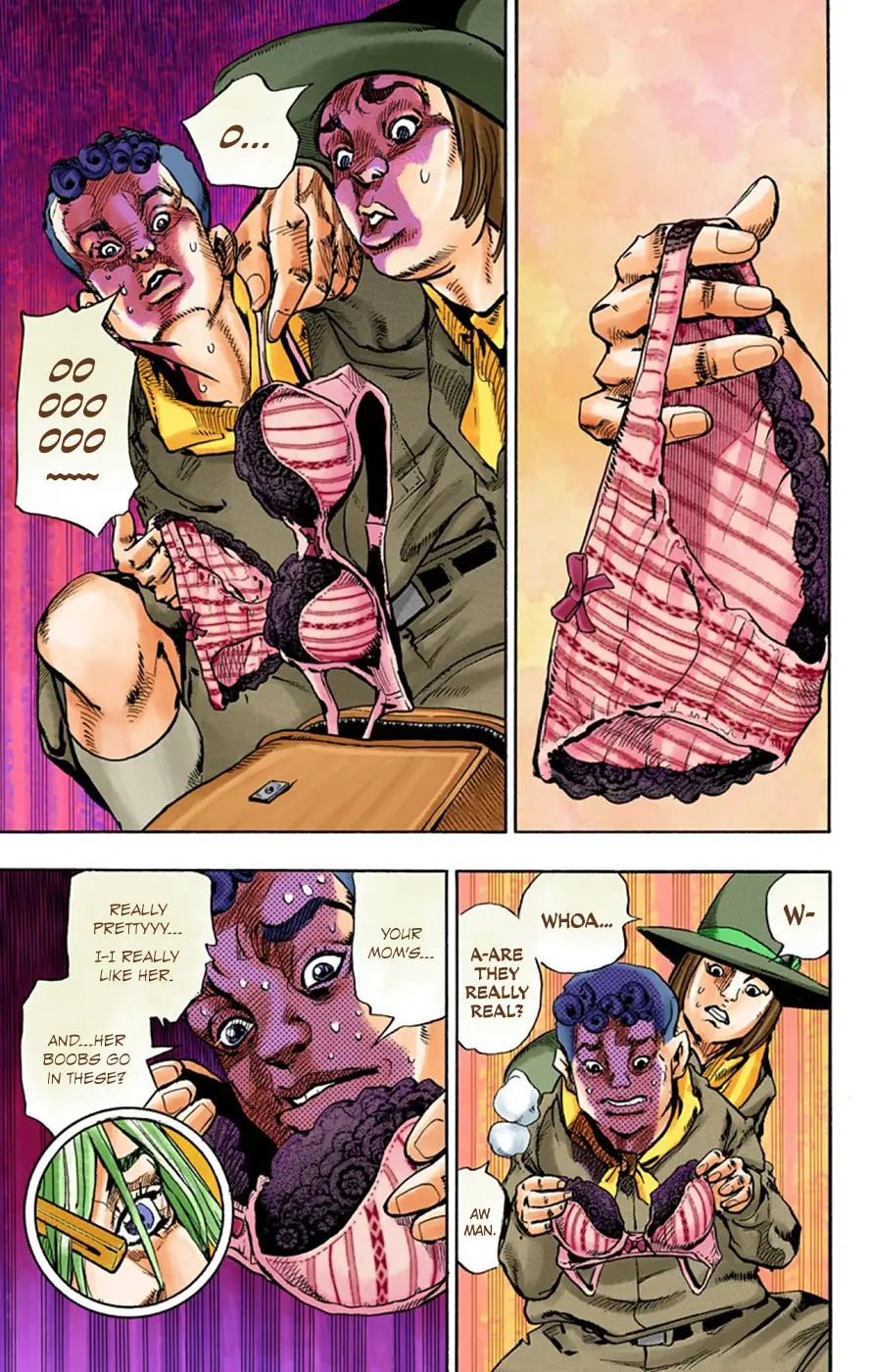 JoJo's Bizarre Adventure, Part 8: JoJolion Colored Manga, chapter 64, page 9