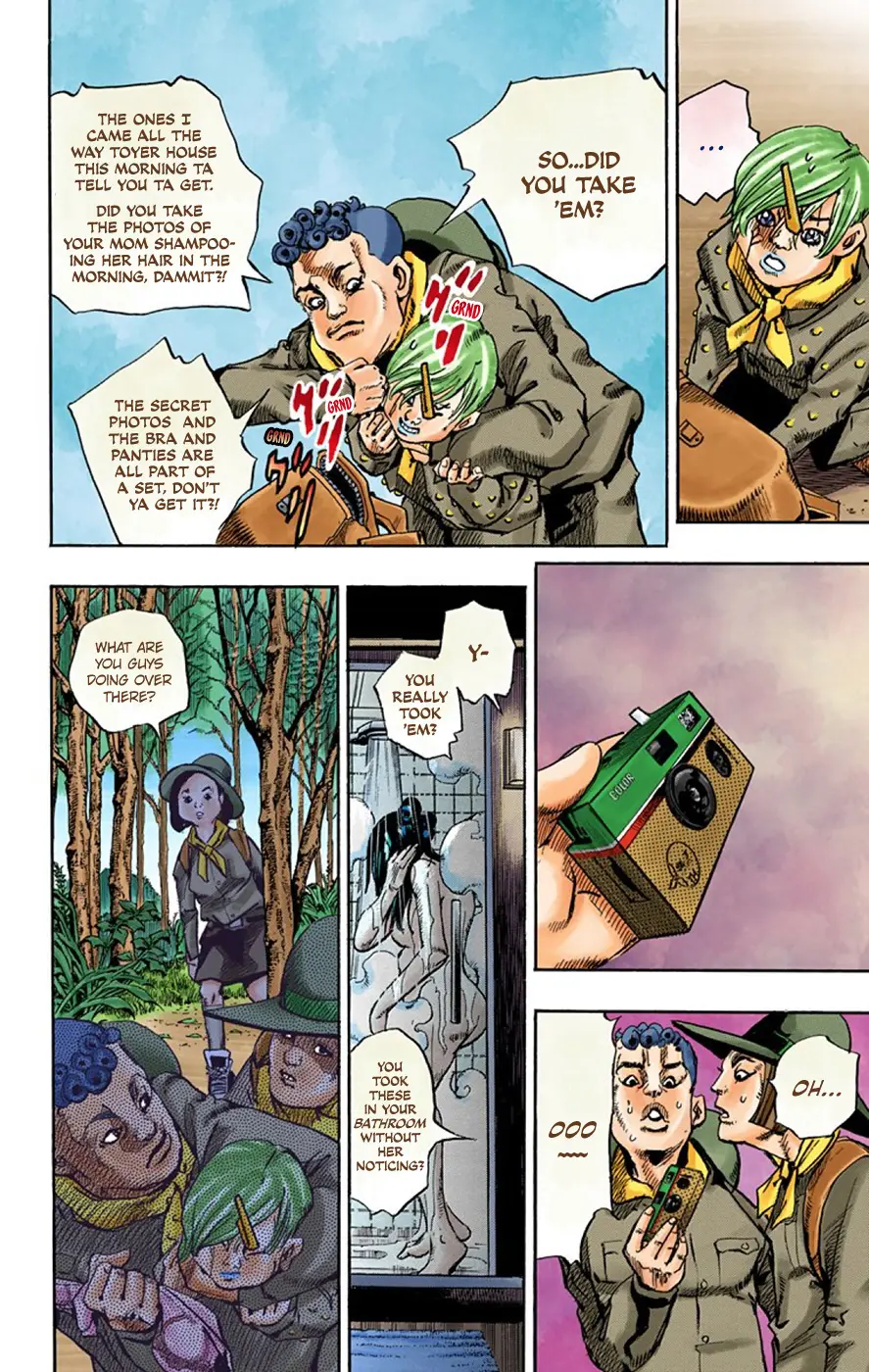 JoJo's Bizarre Adventure, Part 8: JoJolion Colored Manga, chapter 64, page 10
