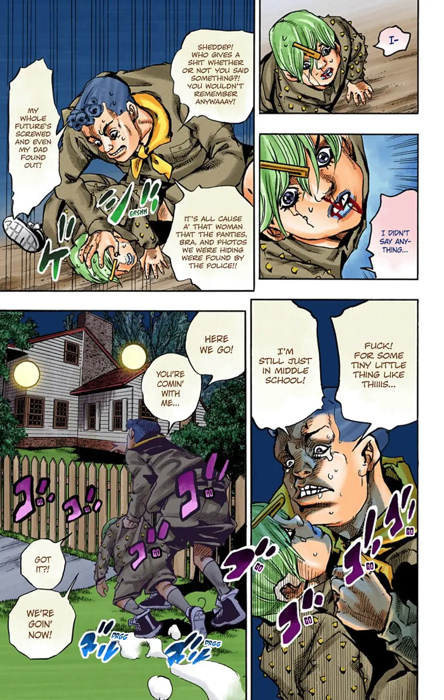 JoJo's Bizarre Adventure, Part 8: JoJolion Colored Manga, chapter 64, page 13