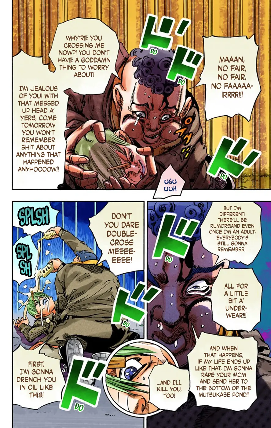 JoJo's Bizarre Adventure, Part 8: JoJolion Colored Manga, chapter 64, page 16
