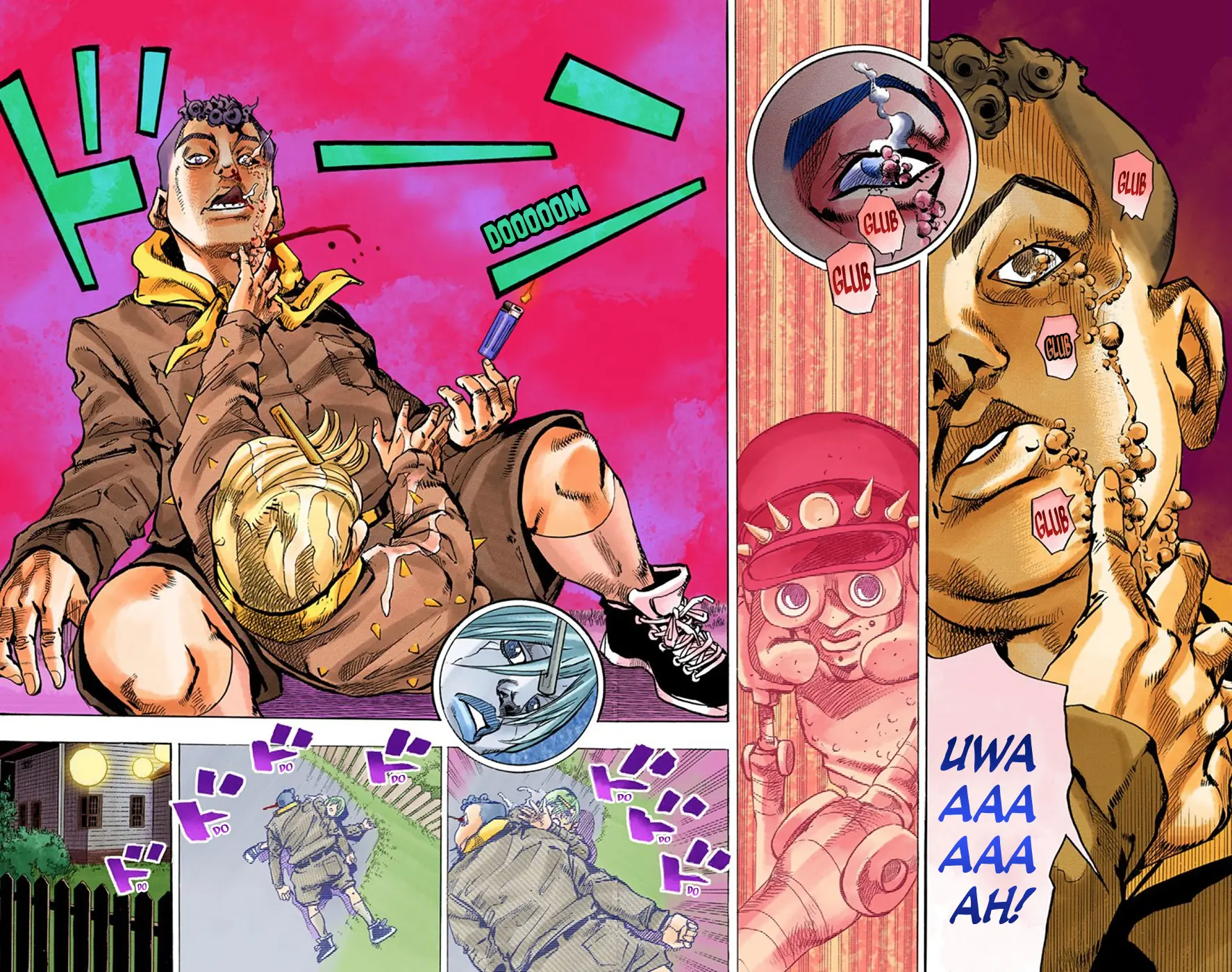 JoJo's Bizarre Adventure, Part 8: JoJolion Colored Manga, chapter 64, page 18