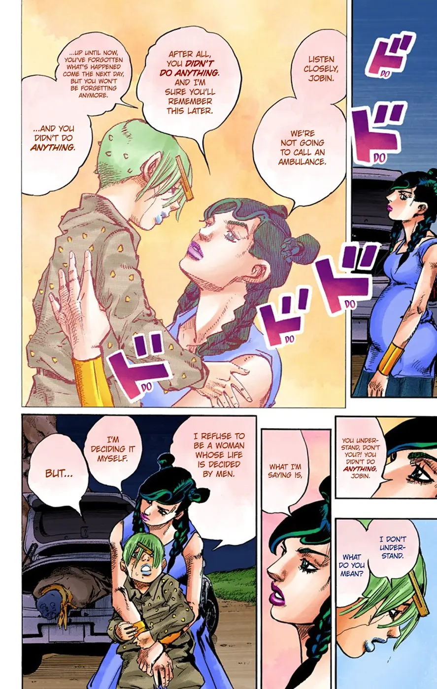 JoJo's Bizarre Adventure, Part 8: JoJolion Colored Manga, chapter 64, page 21