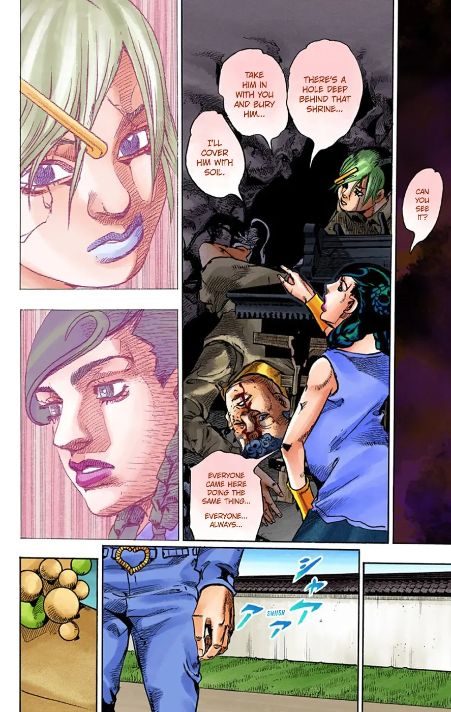 JoJo's Bizarre Adventure, Part 8: JoJolion Colored Manga, chapter 64, page 24