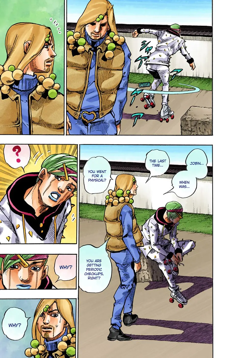 JoJo's Bizarre Adventure, Part 8: JoJolion Colored Manga, chapter 64, page 25