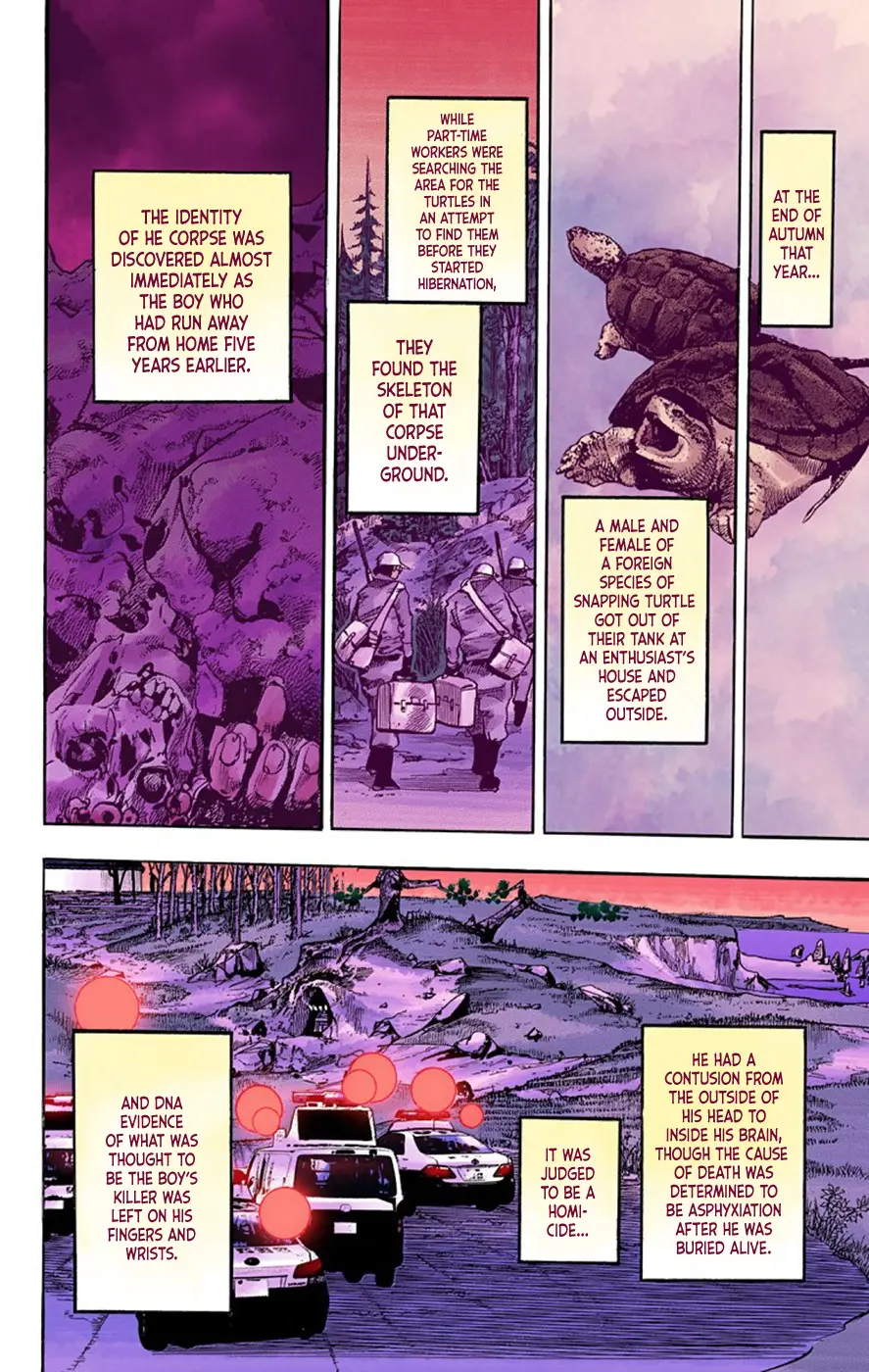 JoJo's Bizarre Adventure, Part 8: JoJolion Colored Manga, chapter 64, page 28