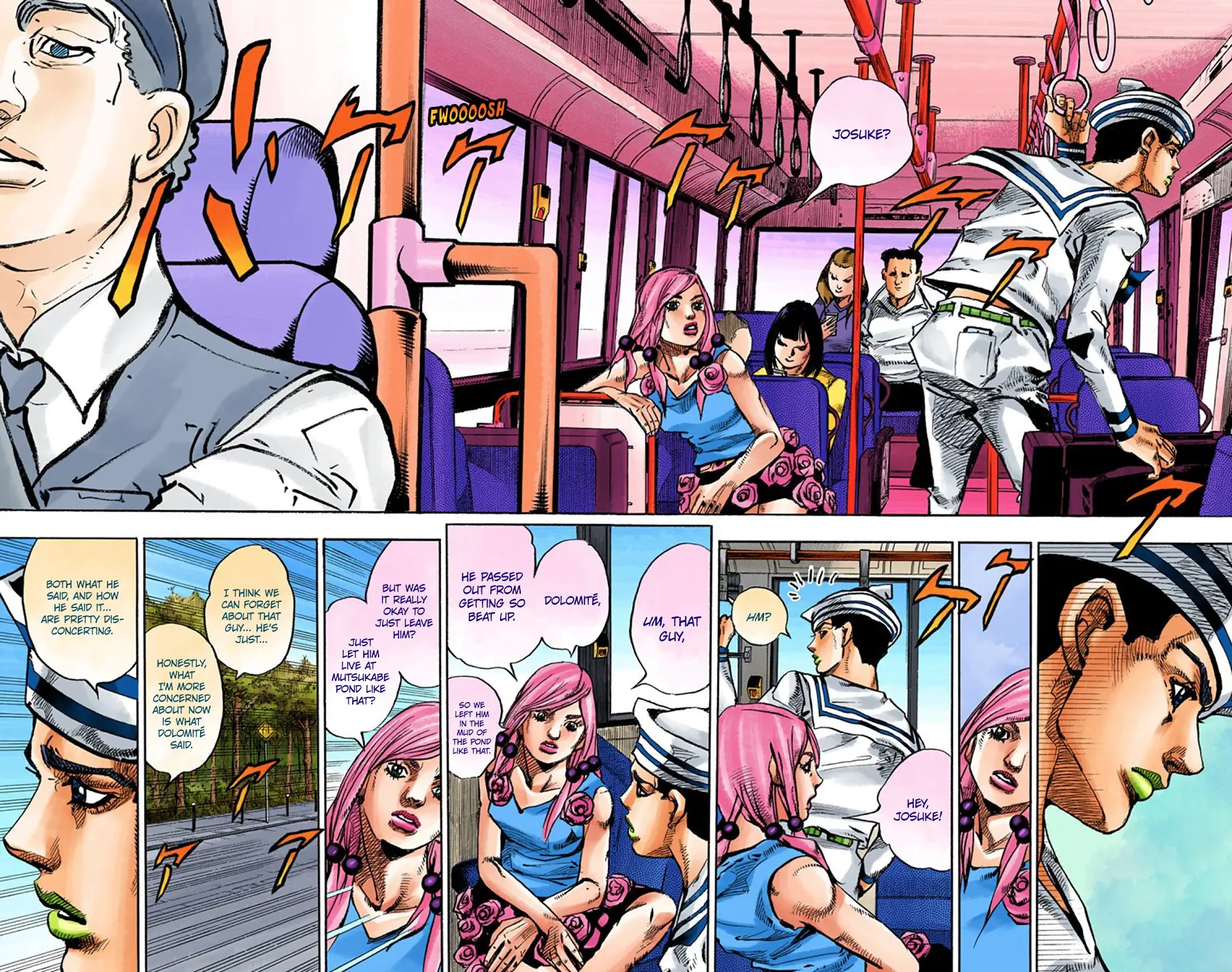 JoJo's Bizarre Adventure, Part 8: JoJolion Colored Manga, chapter 64, page 30