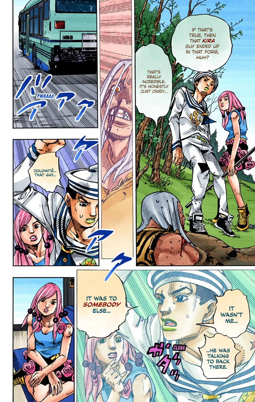 JoJo's Bizarre Adventure, Part 8: JoJolion Colored Manga, chapter 64, page 35