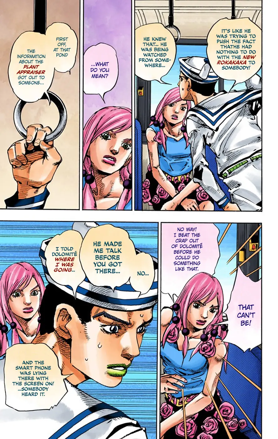 JoJo's Bizarre Adventure, Part 8: JoJolion Colored Manga, chapter 64, page 36