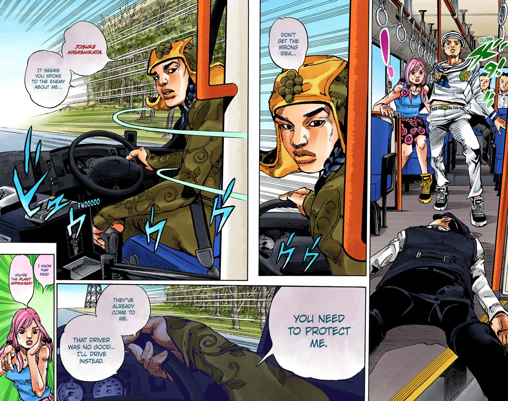 JoJo's Bizarre Adventure, Part 8: JoJolion Colored Manga, chapter 64, page 38