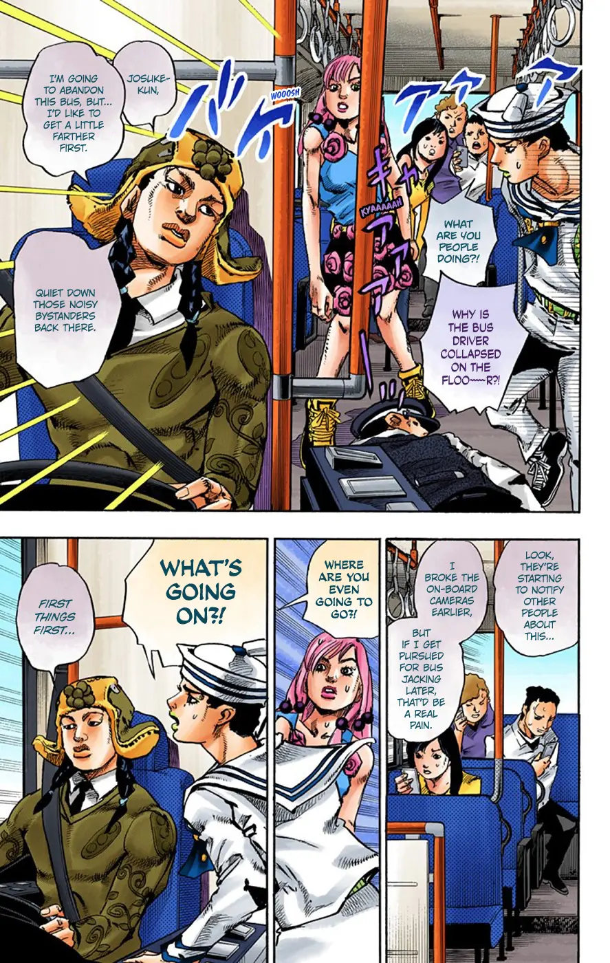 JoJo's Bizarre Adventure, Part 8: JoJolion Colored Manga, chapter 65, page 6