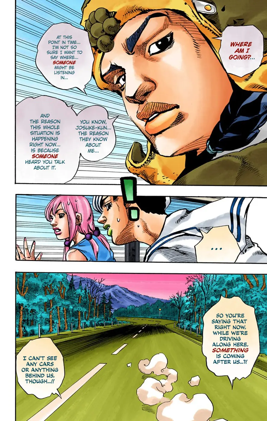 JoJo's Bizarre Adventure, Part 8: JoJolion Colored Manga, chapter 65, page 7