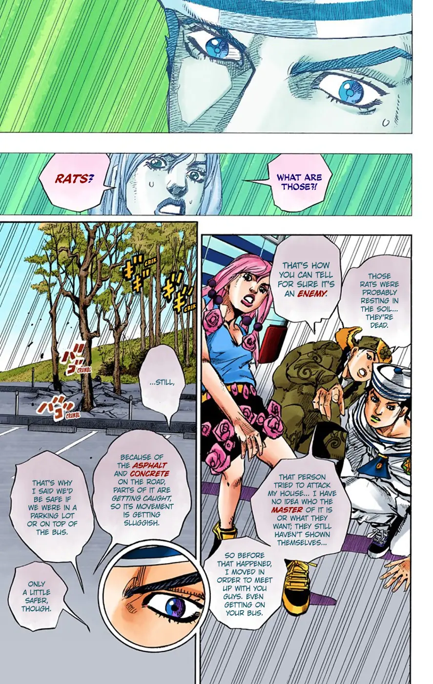 JoJo's Bizarre Adventure, Part 8: JoJolion Colored Manga, chapter 65, page 21
