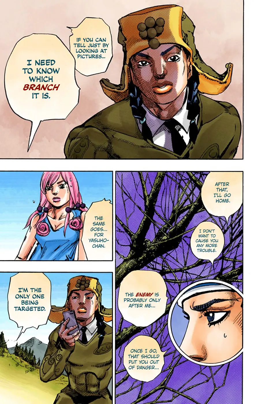 JoJo's Bizarre Adventure, Part 8: JoJolion Colored Manga, chapter 65, page 24
