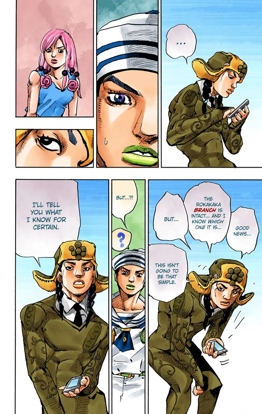 JoJo's Bizarre Adventure, Part 8: JoJolion Colored Manga, chapter 65, page 25