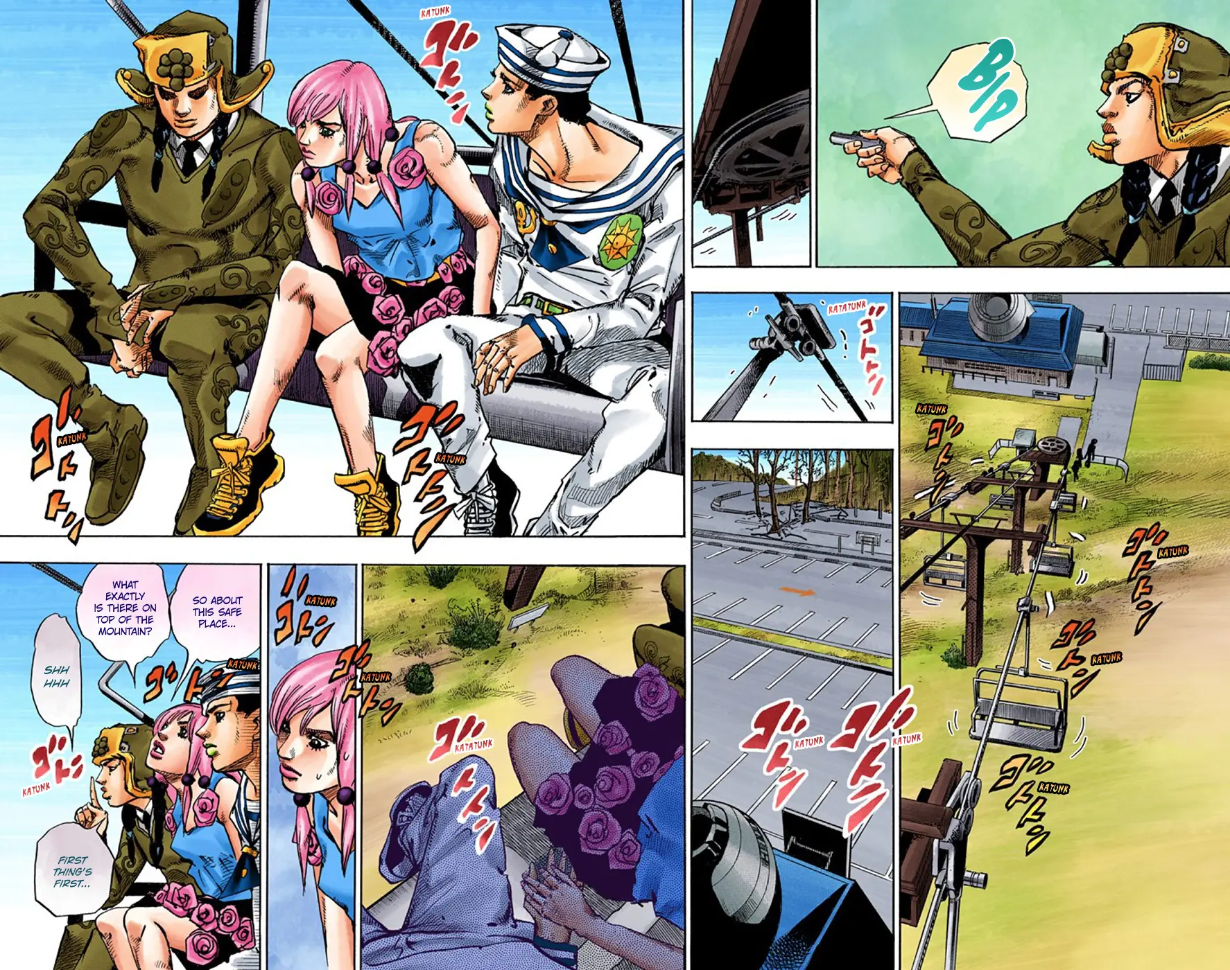 JoJo's Bizarre Adventure, Part 8: JoJolion Colored Manga, chapter 65, page 28