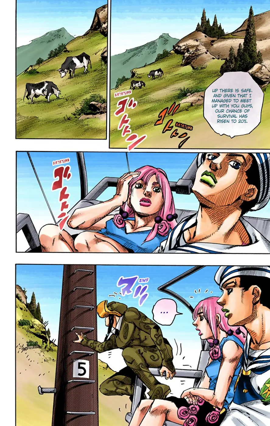 JoJo's Bizarre Adventure, Part 8: JoJolion Colored Manga, chapter 65, page 29