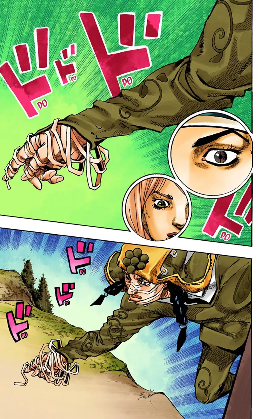 JoJo's Bizarre Adventure, Part 8: JoJolion Colored Manga, chapter 65, page 38