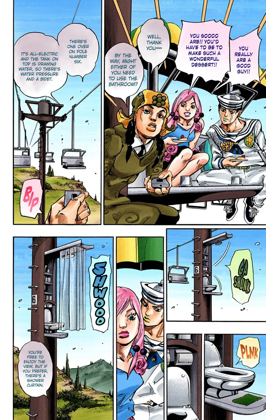 JoJo's Bizarre Adventure, Part 8: JoJolion Colored Manga, chapter 66, page 4