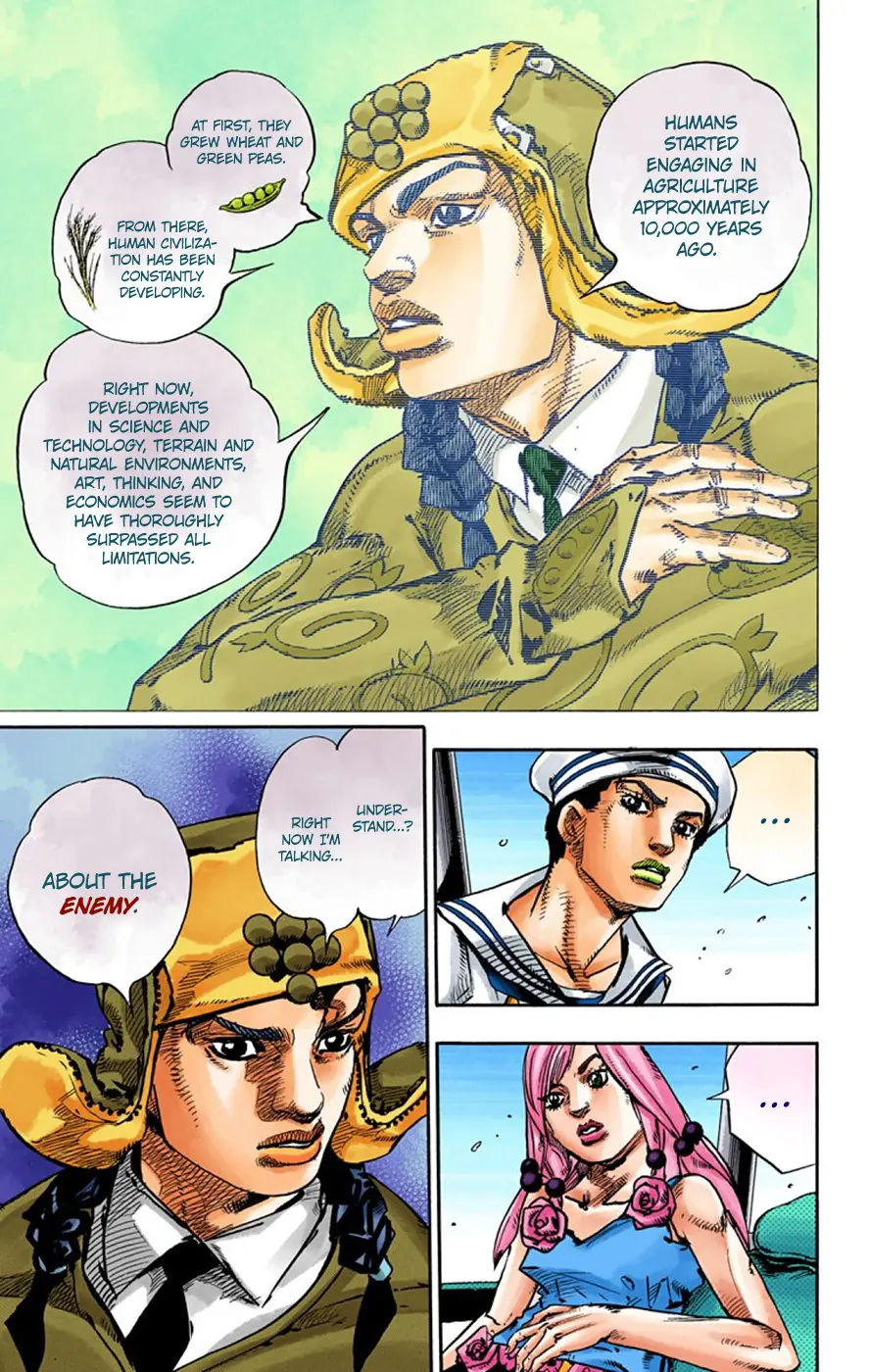 JoJo's Bizarre Adventure, Part 8: JoJolion Colored Manga, chapter 66, page 9