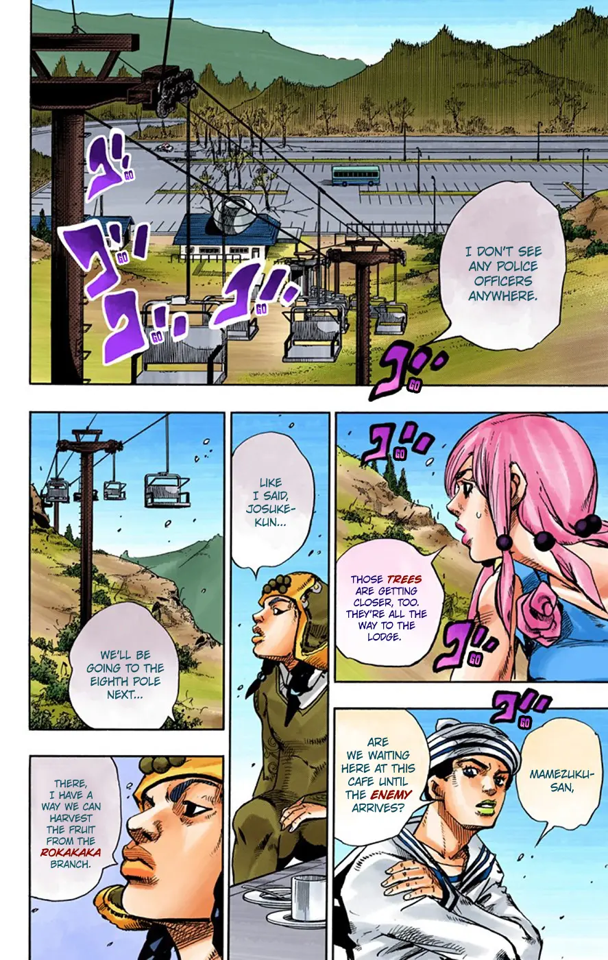 JoJo's Bizarre Adventure, Part 8: JoJolion Colored Manga, chapter 66, page 19