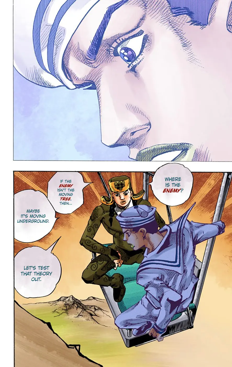 JoJo's Bizarre Adventure, Part 8: JoJolion Colored Manga, chapter 66, page 38