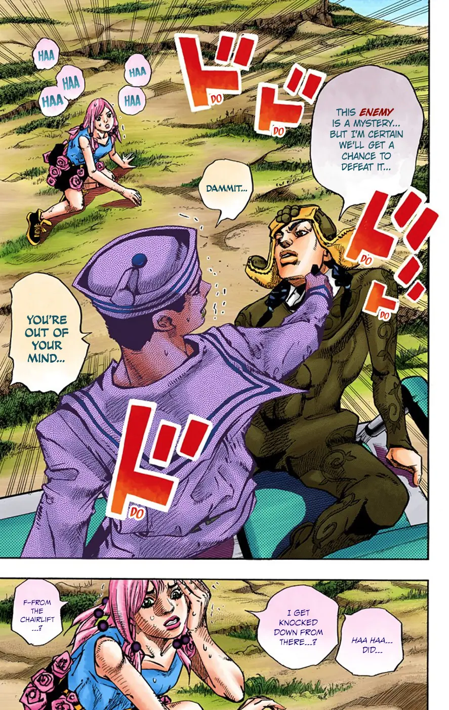 JoJo's Bizarre Adventure, Part 8: JoJolion Colored Manga, chapter 67, page 11
