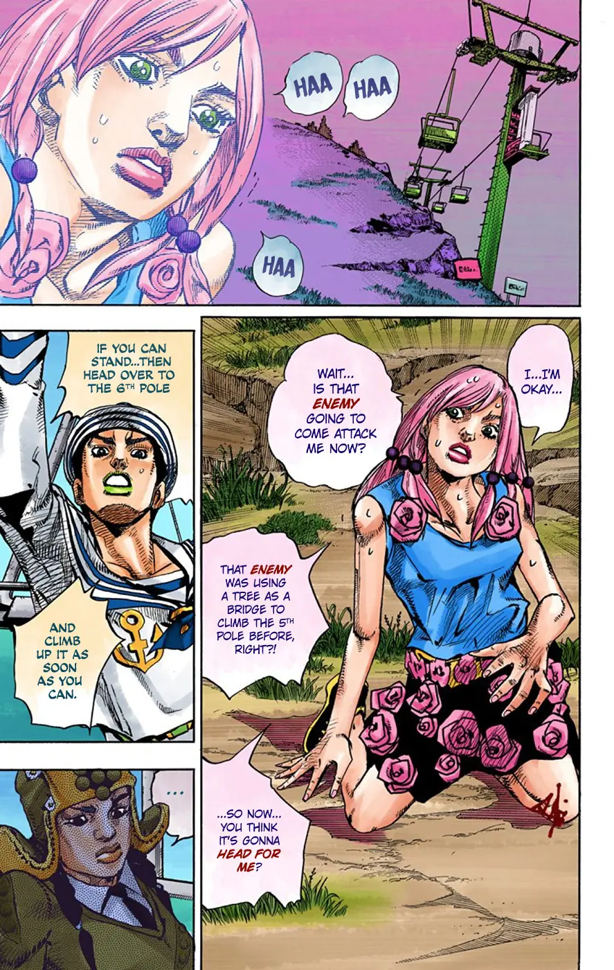 JoJo's Bizarre Adventure, Part 8: JoJolion Colored Manga, chapter 67, page 13