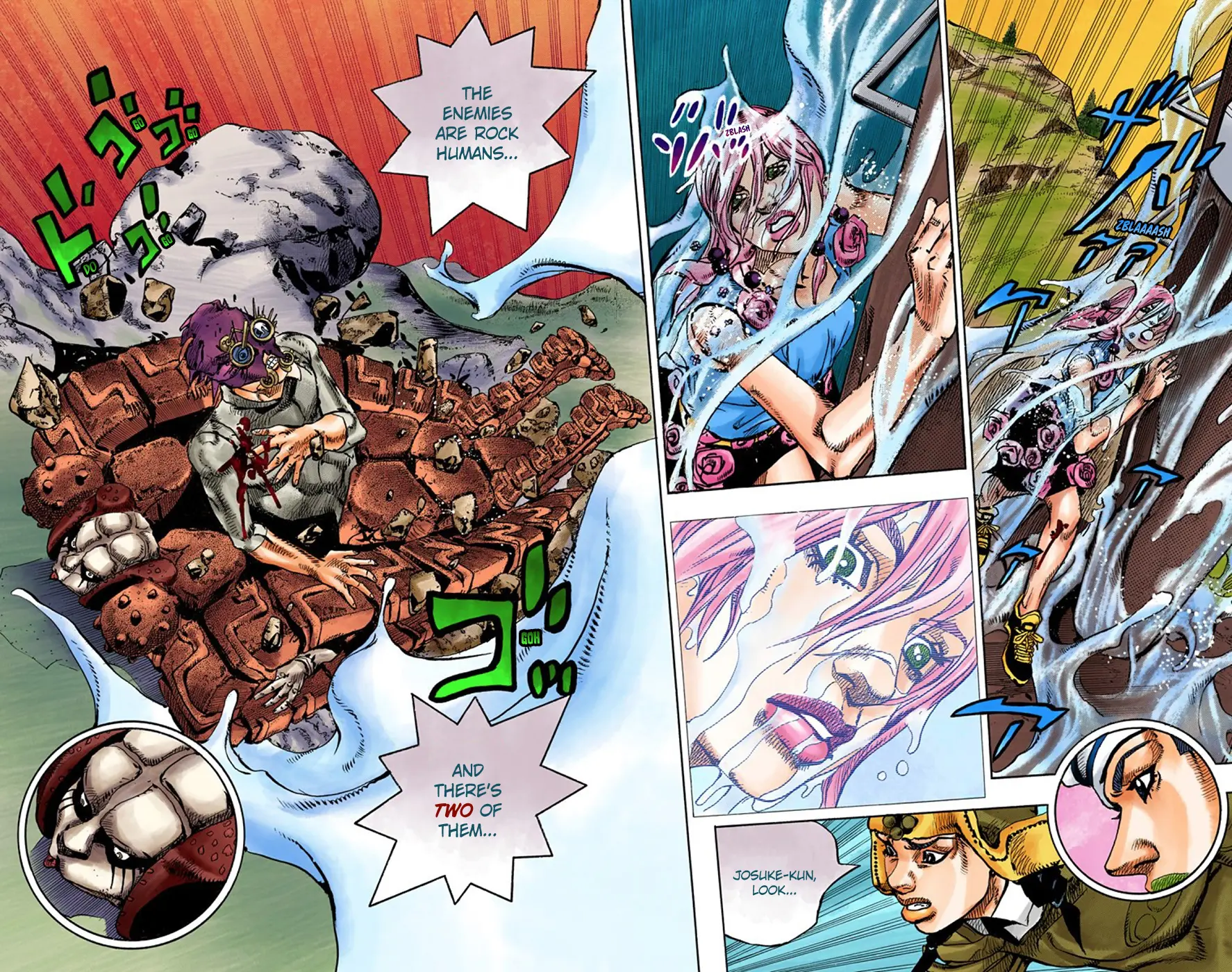 JoJo's Bizarre Adventure, Part 8: JoJolion Colored Manga, chapter 67, page 30