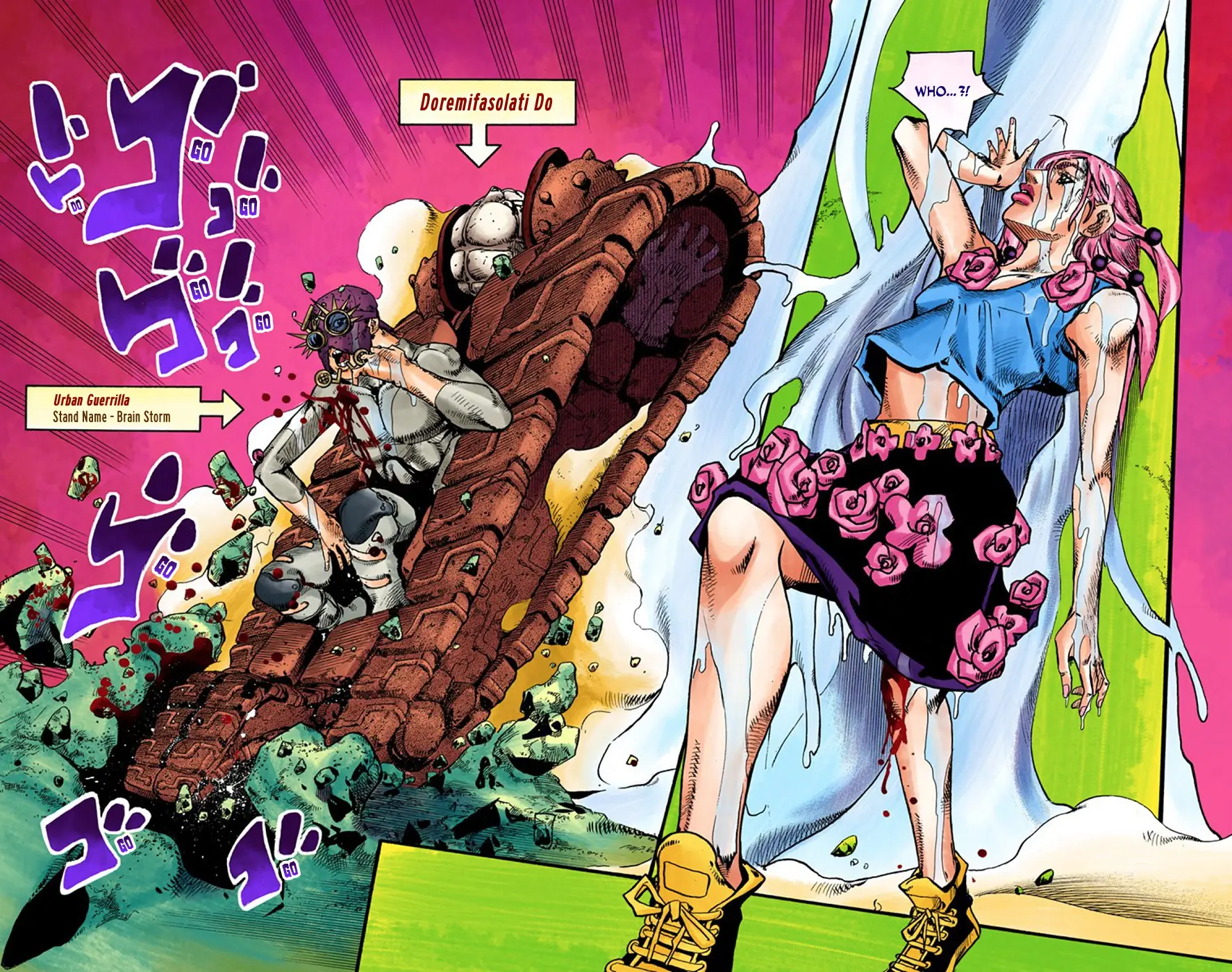 JoJo's Bizarre Adventure, Part 8: JoJolion Colored Manga, chapter 68, page 3