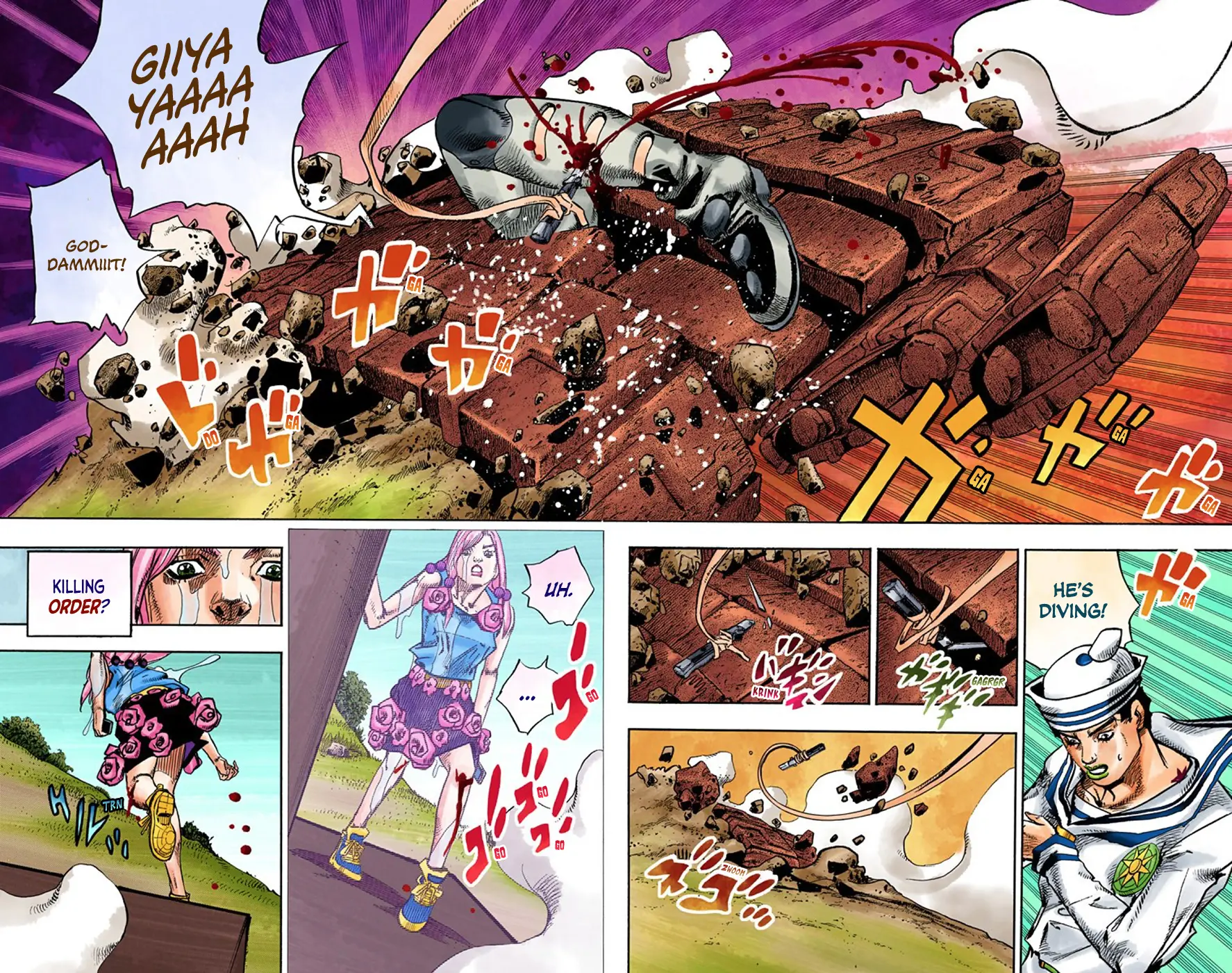JoJo's Bizarre Adventure, Part 8: JoJolion Colored Manga, chapter 68, page 9
