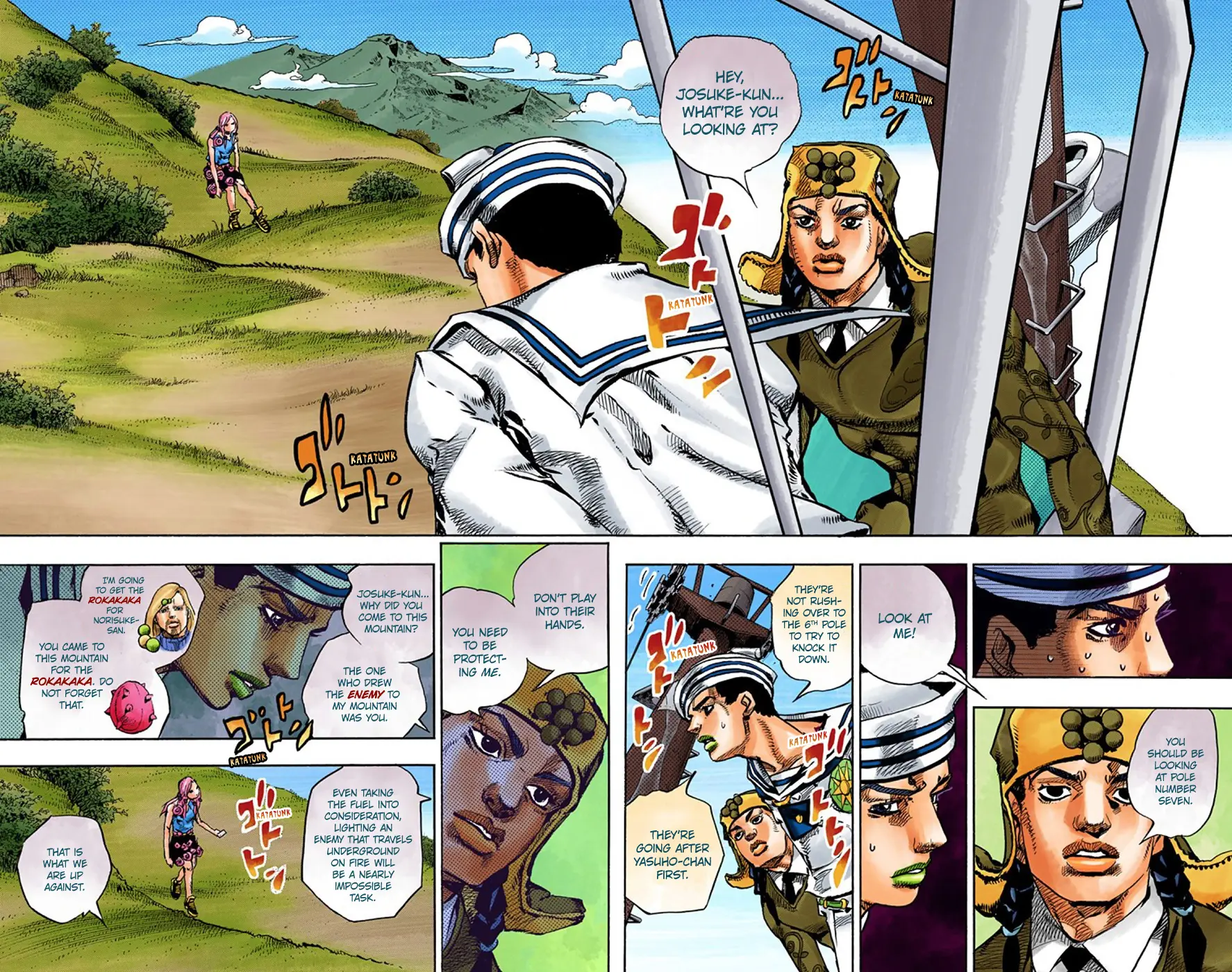 JoJo's Bizarre Adventure, Part 8: JoJolion Colored Manga, chapter 68, page 13