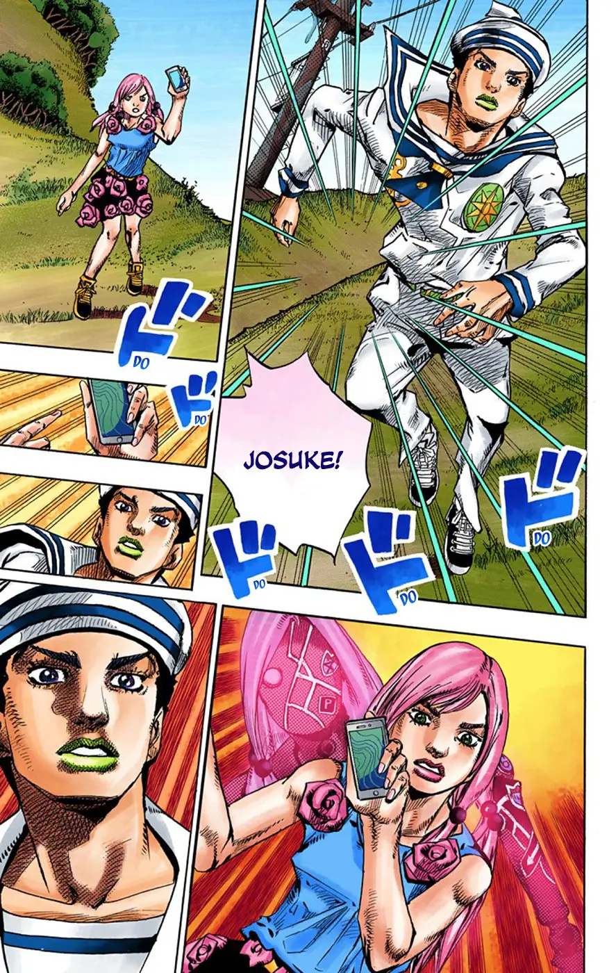 JoJo's Bizarre Adventure, Part 8: JoJolion Colored Manga, chapter 68, page 17