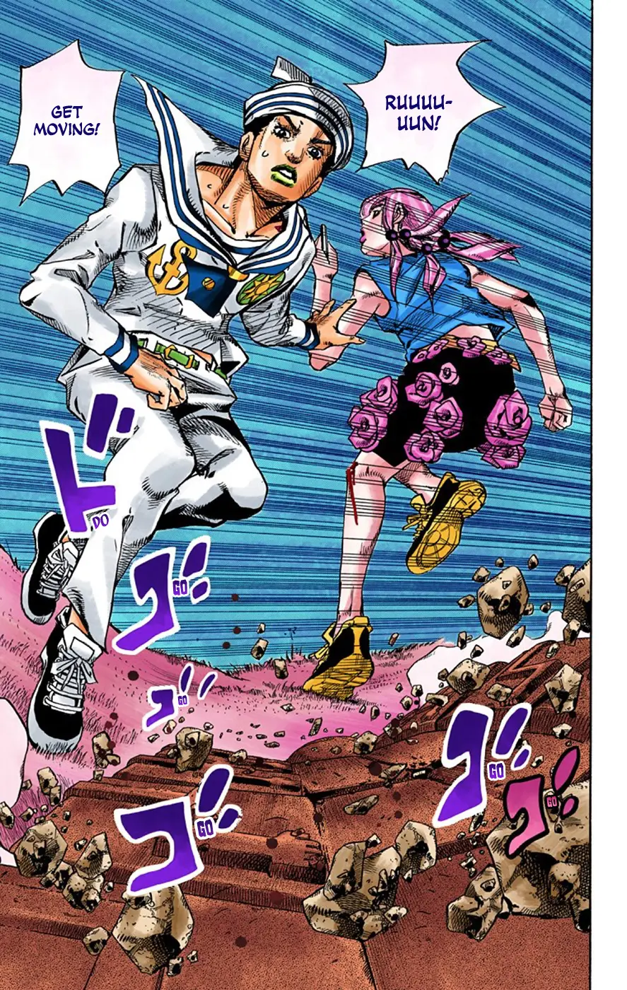 JoJo's Bizarre Adventure, Part 8: JoJolion Colored Manga, chapter 68, page 19
