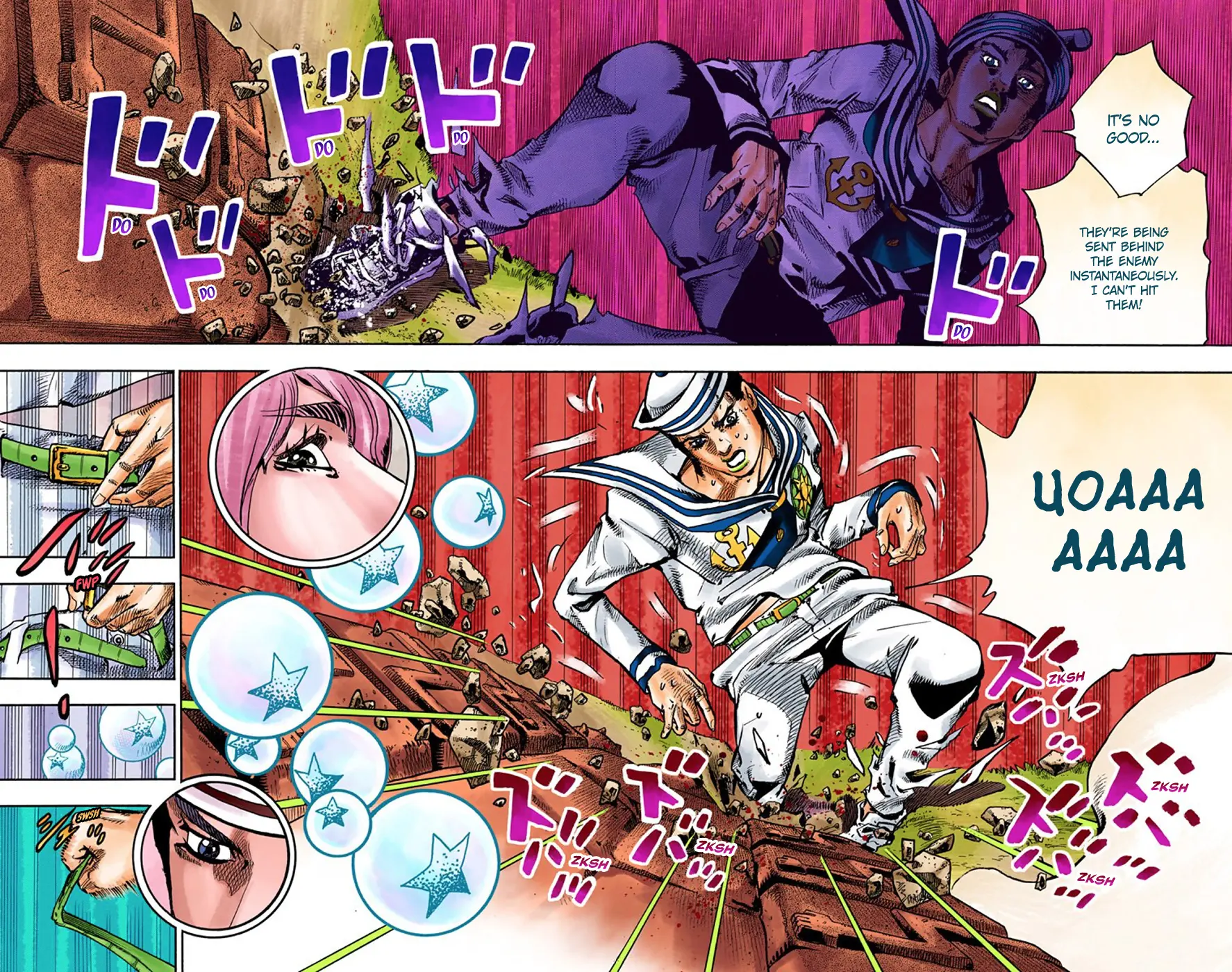 JoJo's Bizarre Adventure, Part 8: JoJolion Colored Manga, chapter 68, page 25