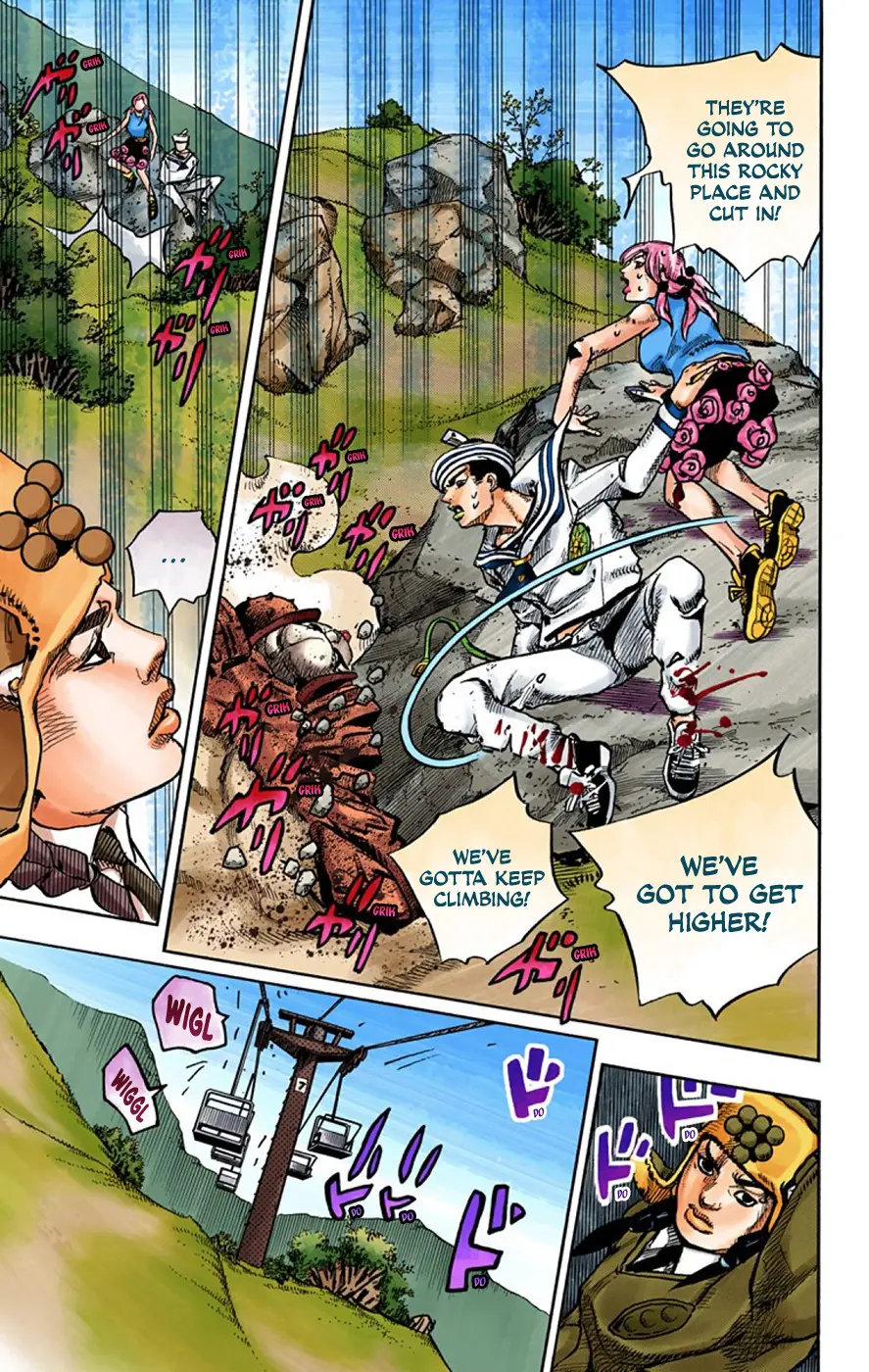 JoJo's Bizarre Adventure, Part 8: JoJolion Colored Manga, chapter 68, page 30