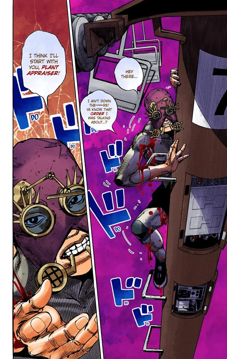 JoJo's Bizarre Adventure, Part 8: JoJolion Colored Manga, chapter 68, page 33