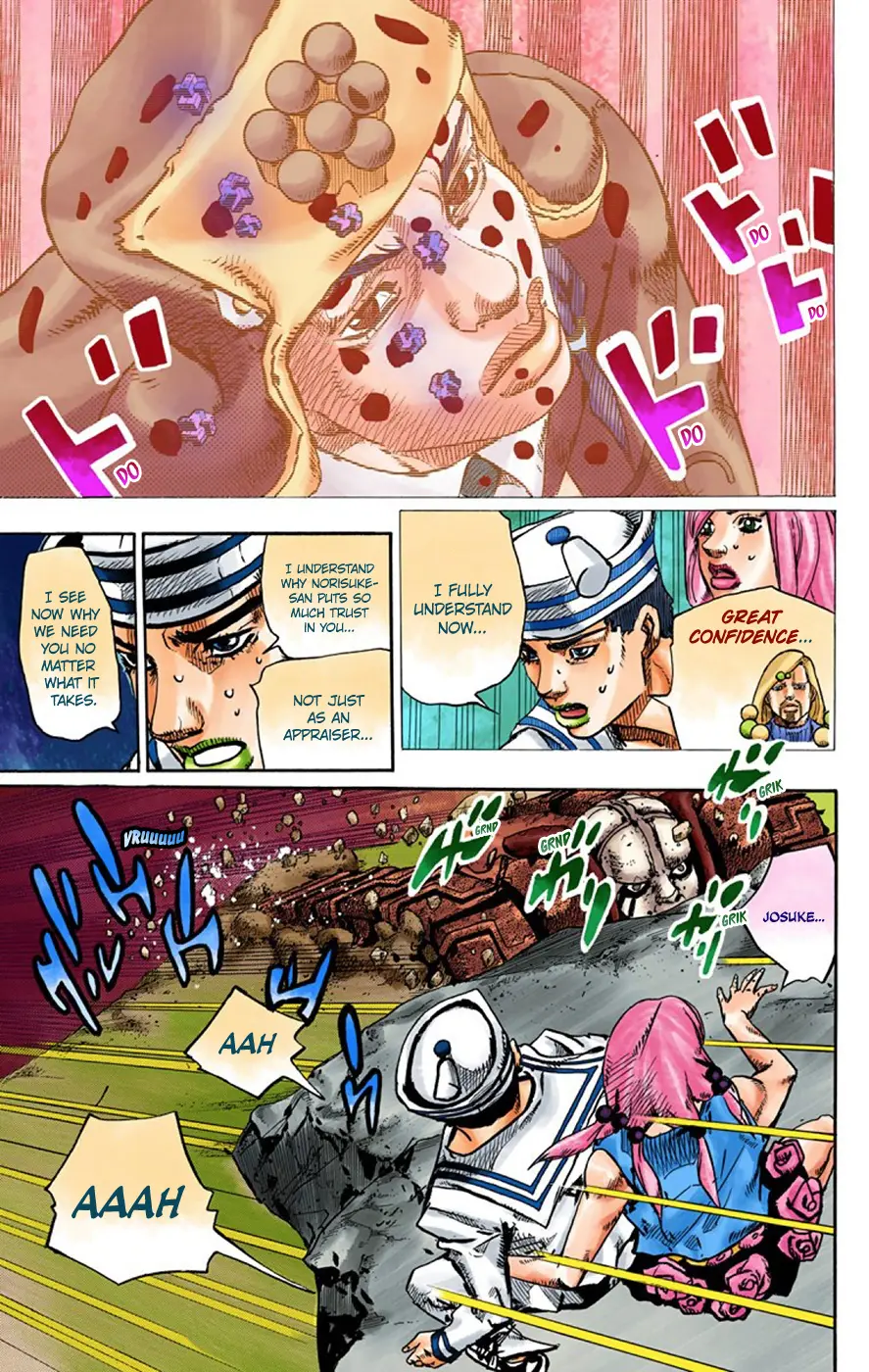 JoJo's Bizarre Adventure, Part 8: JoJolion Colored Manga, chapter 69, page 15