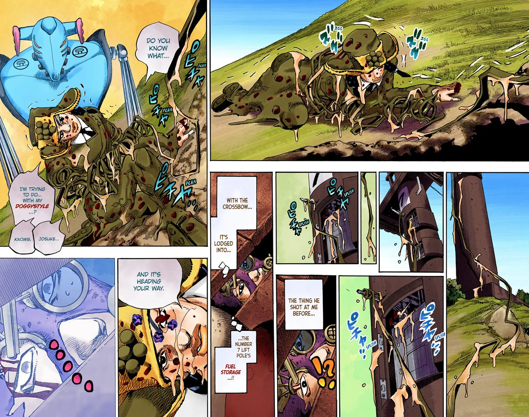 JoJo's Bizarre Adventure, Part 8: JoJolion Colored Manga, chapter 70, page 7